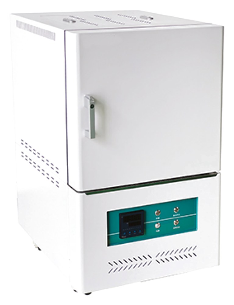 1600°C Ceramic Fiber Muffle Furnace, door closed