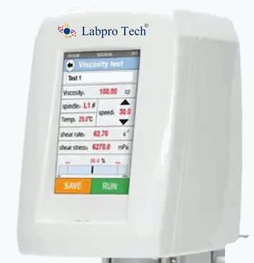 LPJ-T Series viscometer 5-inch touch screen