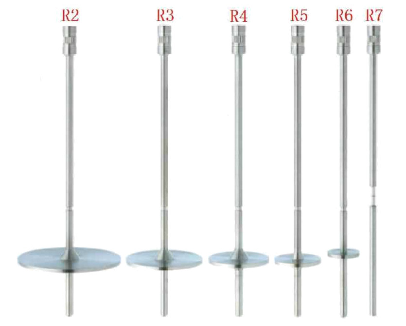RV, HA and HB model rotors R2 to R7