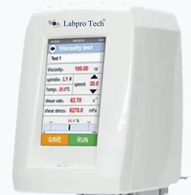 LPV-T Series viscometer 5-inch touch screen